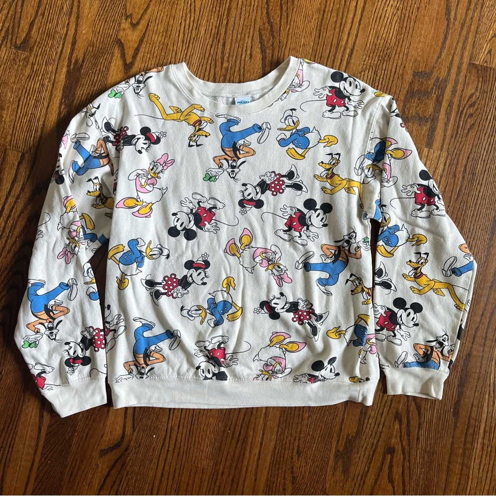 Disney Character Print Sweatshirt